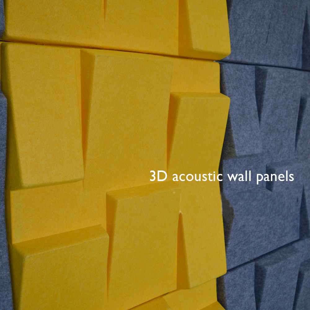 3D Acoustic Wall Panels